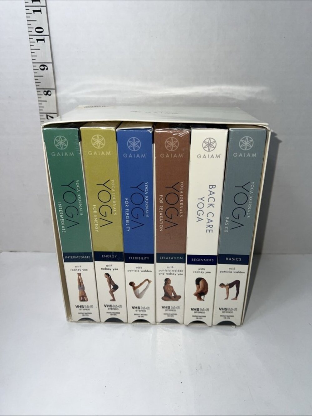 Gaian Yoga Practice - 6-Volume VHS Collection (VHS, 1997, 6-Tape Set) 4 Unopened